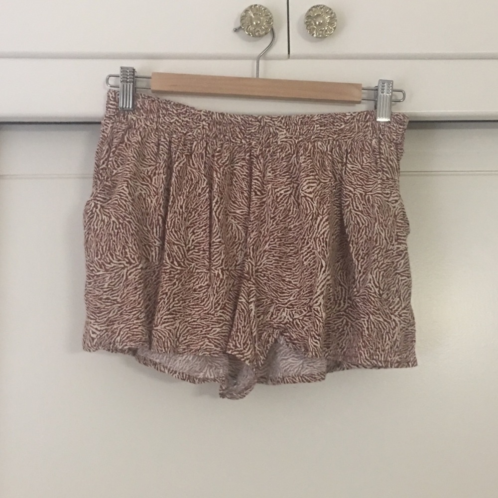 Systematicion tribal print short shorts